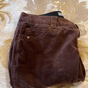 Wit & Wisdom Chocolate Corduroy Trousers